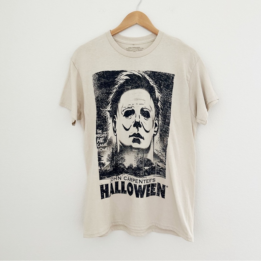 NEW Halloween Tan Graphic Tee